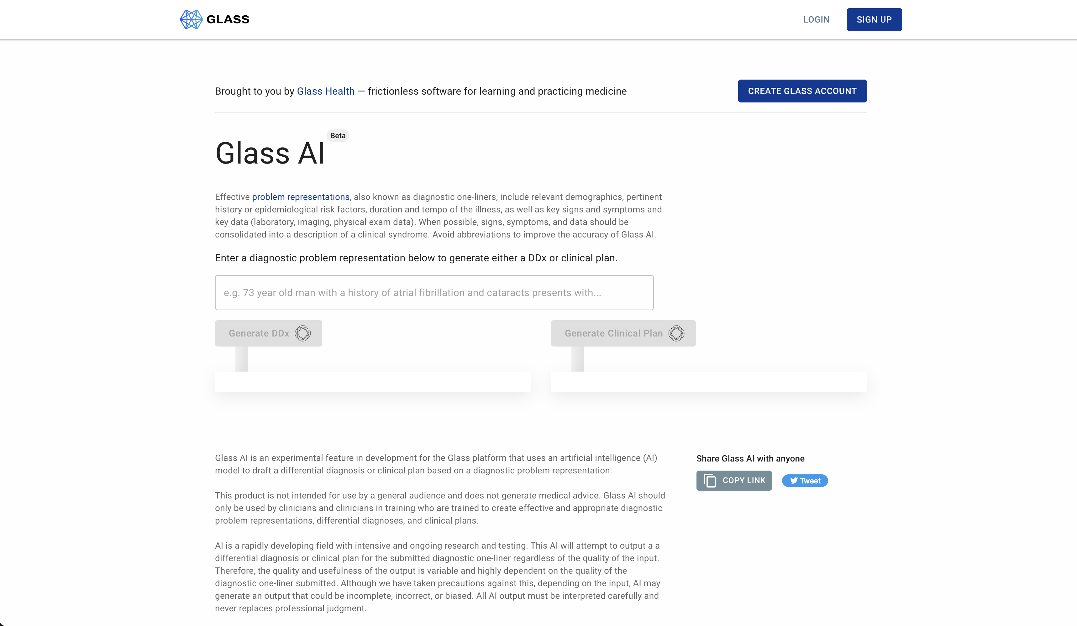 Glass AI - скріншот 1